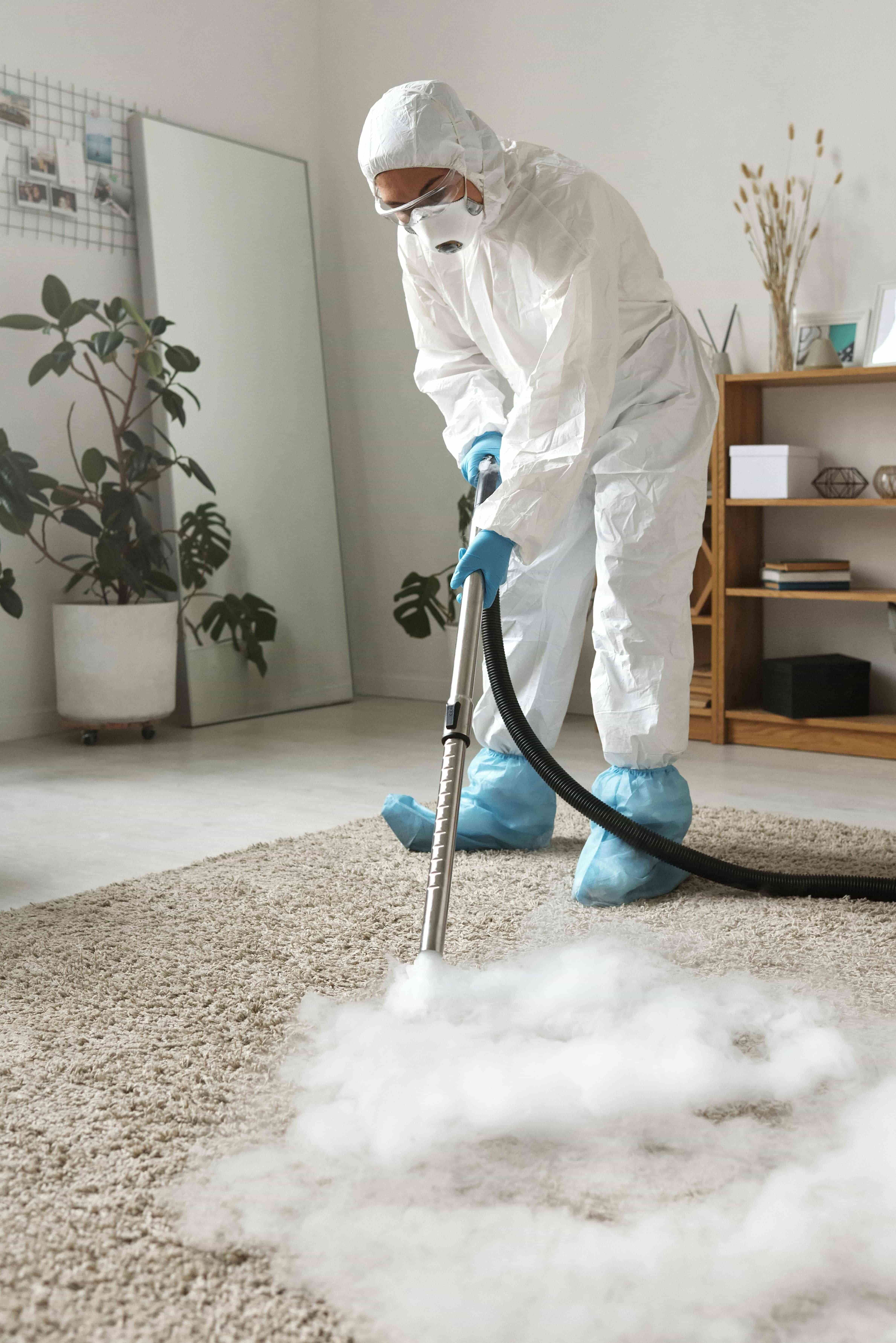 two young lady cleaning